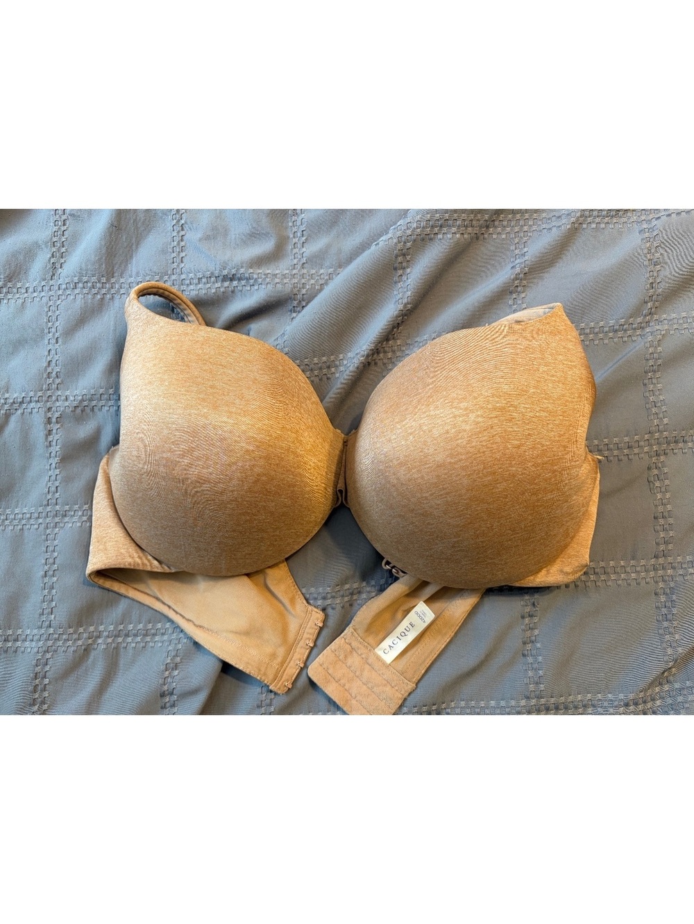 Cacique Beige Full Coverage Bra Size 42DDD